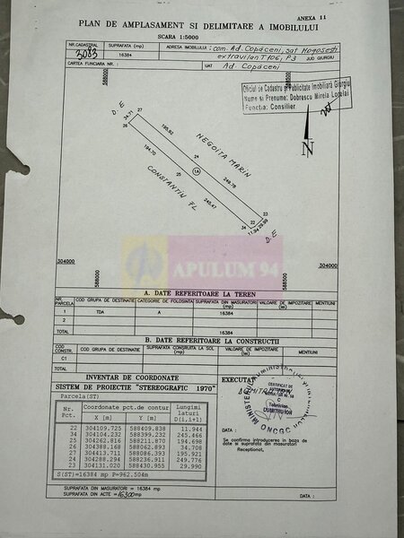 Teren 16.300 mp Mogosesti | ideal investitie si parcelare